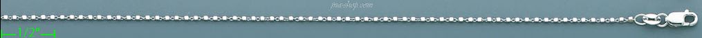14K Gold Fancy Box Chain 18" - Click Image to Close