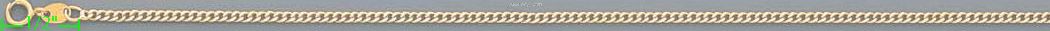 14K Gold Cuban Concave Chain 14" 1.9mm - Click Image to Close
