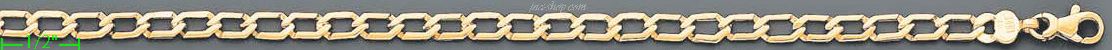 14K Gold Micro-Casting Chain 20" 4.9mm - Click Image to Close