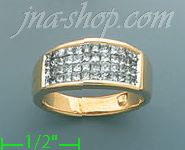 14K Gold 1ct Diamond Wedding Set Ring - Click Image to Close