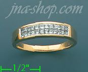 14K Gold 0.65ct Diamond Wedding Set Ring - Click Image to Close