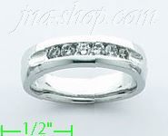 14K Gold 0.5ct Diamond Wedding Set Ring - Click Image to Close