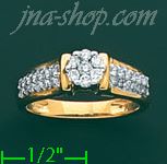 14K Gold 0.6ct Diamond Ring - Click Image to Close