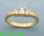 14K Gold 0.4ct Ladies' Diamond Ring - Click Image to Close