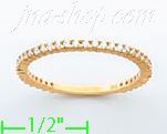 14K Gold 0.3ct Ladies' Diamond Ring - Click Image to Close
