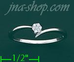14K Gold 0.05ct Ladies' Diamond Ring - Click Image to Close