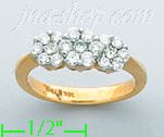 14K Gold 0.8ct Ladies' Diamond Ring - Click Image to Close