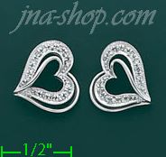 14K Gold 0.16ct Diamond Earrings - Click Image to Close