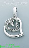 14K Gold 0.27ct Diamond Charm Pendant - Click Image to Close