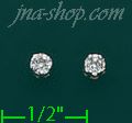 14K Gold 0.15ct Diamond Stud Earrings - Click Image to Close