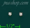 14K Gold 0.06ct Diamond Stud Earrings - Click Image to Close