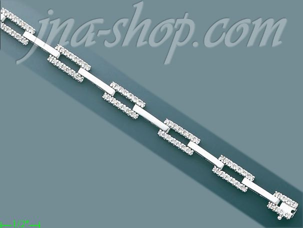 14K Gold 1.27ct Diamond Bracelet - Click Image to Close