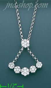 14K Gold 0.7ct Diamond Necklace - Click Image to Close