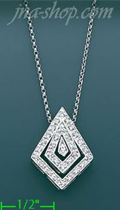 14K Gold 0.25ct Diamond Necklace - Click Image to Close