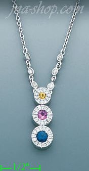 14K Gold 0.5ct Diamond Necklace - Click Image to Close