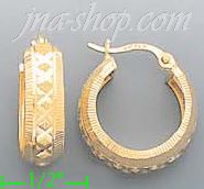 14K Gold Assorted Earrings - Click Image to Close