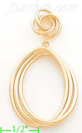 14K Gold Assorted Earrings - Click Image to Close