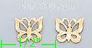 14K Gold Light Mini Earrings - Click Image to Close