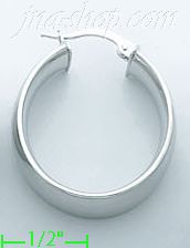 14K Gold Italian Fancy Hoop Earrings - Click Image to Close