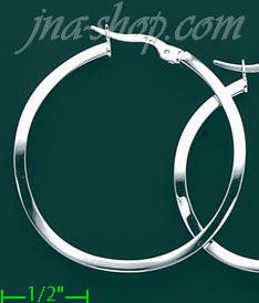 14K Gold Fancy Hoop Earrings - Click Image to Close