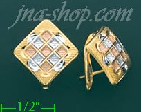 14K Gold Assorted Earrings - Click Image to Close