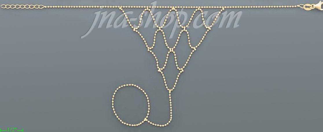 14K Gold Clone Bracelet - Click Image to Close