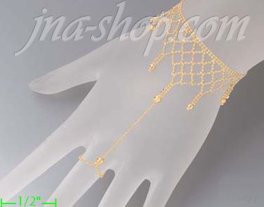 14K Gold Clone Bracelet - Click Image to Close