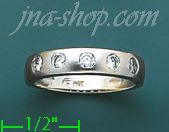 14K Gold Fancy Satin Ring - Click Image to Close