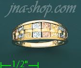 14K Gold Fancy Ring - Click Image to Close