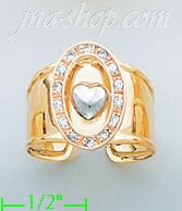 14K Gold Assorted Ring - Click Image to Close