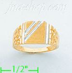 14K Gold Baby Ring - Click Image to Close