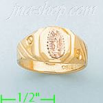 14K Gold Baby Ring - Click Image to Close