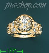 14K Gold Ladies' Motion Ring - Click Image to Close