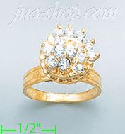 14K Gold Ladies' Motion Ring - Click Image to Close