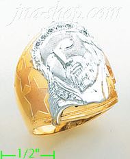 14K Gold Men's Ring - Click Image to Close