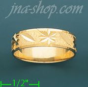 14K Gold Assorted Ladies' Ring - Click Image to Close