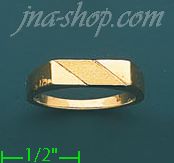 14K Gold Assorted Ladies' Ring - Click Image to Close