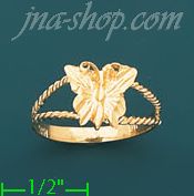 14K Gold Ladies' Dia-Cut Ring - Click Image to Close