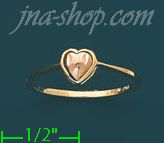 14K Gold 3Color Dia-Cut Ring - Click Image to Close