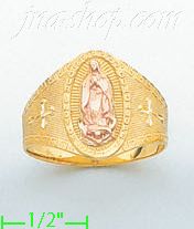 14K Gold Ladies' Light Ring - Click Image to Close