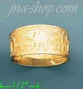 14K Gold Ladies' Light Ring - Click Image to Close