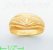 14K Gold Ladies' Light Ring - Click Image to Close