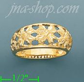 14K Gold Ladies' Light Ring - Click Image to Close