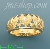 14K Gold Ladies' Light Ring - Click Image to Close