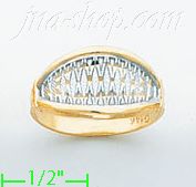 14K Gold Ladies' Light Ring - Click Image to Close