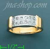 14K Gold Assorted Ladies' Ring - Click Image to Close