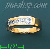 14K Gold Assorted Ladies' Ring - Click Image to Close