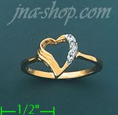 14K Gold Assorted Ladies' Ring - Click Image to Close