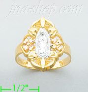 14K Gold Ladies' Light Ring - Click Image to Close