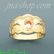 14K Gold Ladies' Light Ring - Click Image to Close